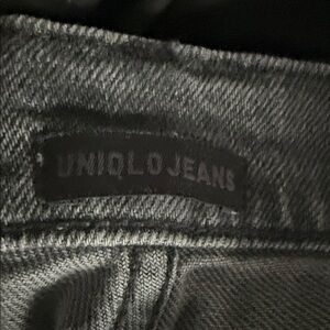 Uniqlo Men's Charcoal Denim